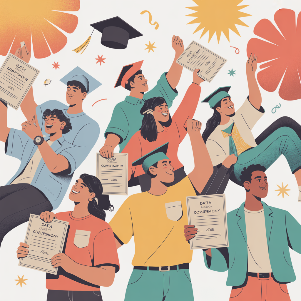 Data Science journey illustration